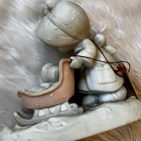 Precious moment figurine January 1987 tags attached pristine condition - Picture 8 of 9